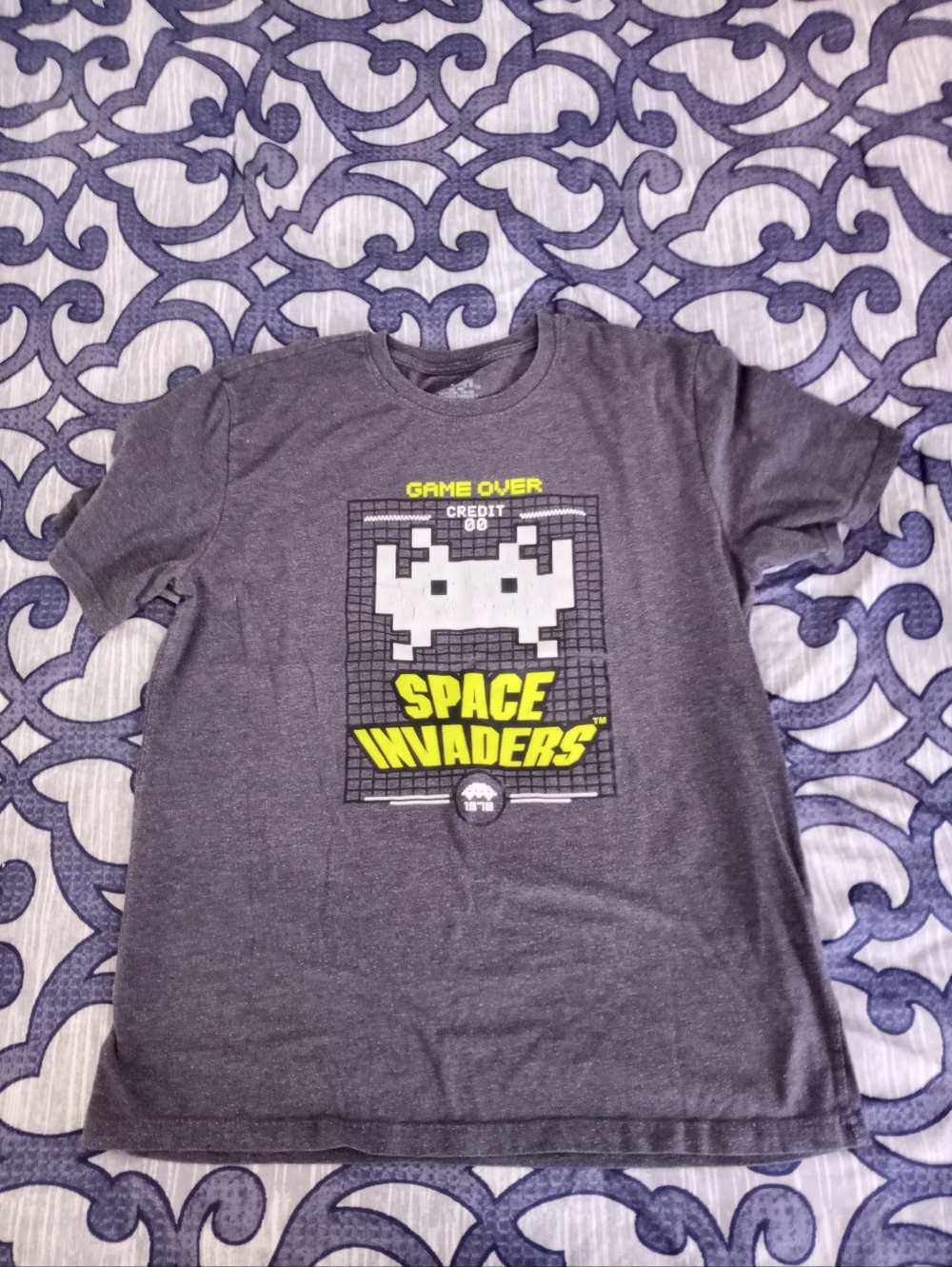 OFFICIAL SPACE INVADERS '78 mens Tshirt